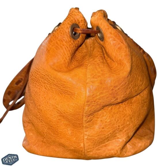 Miu Miu Vintage Brown/Camel Tan Soft Leather Braided Detail Shoulder Bag/Purse - Picture 3 of 12